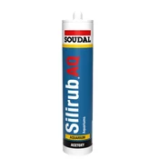 Silikon za akvarijume Silirub AQ 310ml providni Soudal