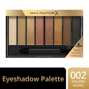 Max Factor Masterpiece Nude Palette sjenilo za oci 6,5 g nijansa 002 Golden Nudes