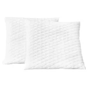 Vidaxl Vzglavnik 2 kosa 80x80x14 cm spominska pena