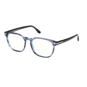 Tom Ford FT5868-B 092 M (51) Modra/Kristalna