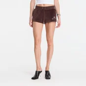Kratke hlače Sporty & Rich Juicy Script Velour Short Chocolate M