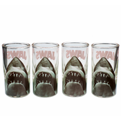 Kozarčki za žganje (set) štiri kosi Jaws- SHT4JW01
