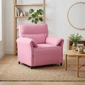 Sofa 100% poliester, metalna konstrukcija, MDF, Šperploča