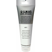 Lukas Cryl Studio Plastic Tube Akrilna barva Flourescent Reflex White 125 ml 1 kos