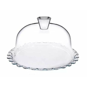 TACNA PETIT PATISSERIE SA STAKLENIM POKLOPCEM 26,4x15,8 CM