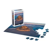Sentosphére Puzzle 1000 kosov - Pokrajina - Mont Saint-Michel - Normandija