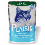Plaisir Preliv Za Macke Pastrmka i Racici, 100 g
