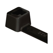 HellermannTyton 100 kosov HellermannTyton kabelske vezalke T120R-W-BK-C1, (20891422)