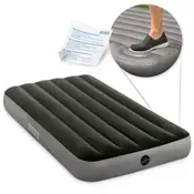 Intex Madrac na napuhavanje 191x99x25 cm s ugradenom pumpom za noge 64761