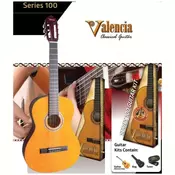 Valencia VC104K Klasicna gitara paket