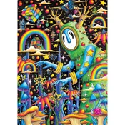 Masterpieces - Puzzle Čudoviti svetovi - Svet je bil nor - 1 000 kosov