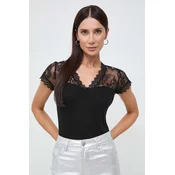 Morgan Bluza 232-DLAMI Črna Slim Fit