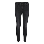 VERO MODA Kavbojke FLASH, črna