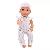 Dolls World - Dojenček Baby Tinkles 38 cm pije in lula + bogata oprema