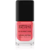 Gabriella Salvete Longlasting Enamel dolgoobstojen lak za nohte z visokim sijajem odtenek 92 Sunset Kiss 11 ml