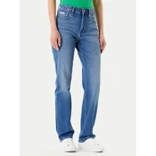 Calvin Klein Jeans Jeans hlače LV047B913G Modra Straight Fit