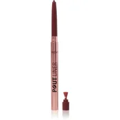 Makeup Revolution Pout Liner svinčnik za ustnice za povečanje volumna odtenek Cookie Warm Brown 0.2 g