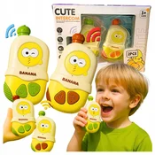 shumee Komplet voki-tokija Igrača Telefon Zvoki banane Voki-toki za otroke