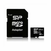 MEMORIJSKA KARTICA SILICON POWER MICRO SDHC ELITE/ADAPTER 32GB CL10