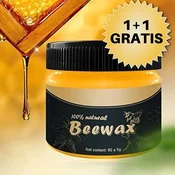 Pcelinji vosak za poliranje drveta 1+1 Gratis