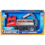 Djecja igracka HTI Teamsterz - Crveni teretni kamion, 10 cm