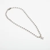 Ogrlica Off-White Arrow Ballchain Necklace Silver/ Silver Universal