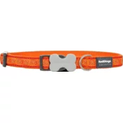 Red Dingo Najlonska ovratnica hypno oranžna, Oranžna L
