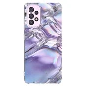Silikonski prozorni ovitek za Samsung Galaxy A32 5G A326B - Iridescent bubbles