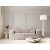 Atelier del Sofa Dvosed Lora 108x65x220cm Sivi