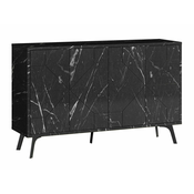 Omarica Kailua 416 (Črni marmor) Črni marmor, 77x123x31cm, Iverna plošča