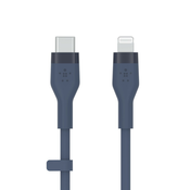 *BoostCharge USB-C/LTG silikon 2m modre barve