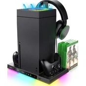 iPega XBX024S multifunkcijska polnilna stanica z RGB in hlajenjem za Xbox