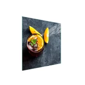 shumee Steklena zaščitna plošča za štedilnik 50x52 Fruit