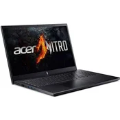 Laptop ACER Nitro V15 NH.QSGEX.007W / Ryzen 7 7735HS, 16GB, 512GB SSD, nVidia GeForce RTX 4050, 15.6 FHD 144Hz IPS, Windows 11, crni