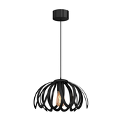 Luster na sajli ORCHID 1xE27/60W/230V crna