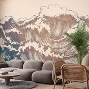Foto tapeta - Giant waves 400x280 Standard