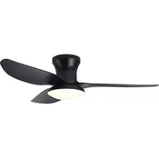 Brilagi - LED Zatemnitveni stropni ventilator LED/30W/230V 3000-6500K črna + Daljinski upravljalnik