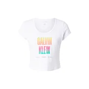 Calvin Klein Jeans Majica Pride  rumena / mandarina / roza / bela