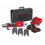 MILWAUKEE Akumulatorsko orodje za stiskanje cevi M18 ONEBLHPT-302C U-SET