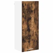 Vidaxl Viseča omarica Dimljeni oreh 40 x 31 x 100 cm Konstruiran les
