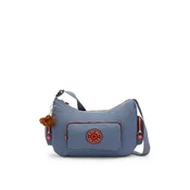 KIPLING Torba za čez ramo Gabbina Energy golobje modra/temno oranžna