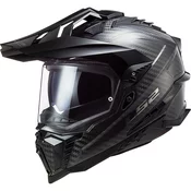 Enduro kaciga LS2 MX701 Explorer Carbon sjajno crna