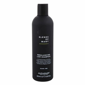 ALFAPARF MILANO Blends Of Many Rebalancing šampon proti prhljaju za mastne lase 250 ml za moške
