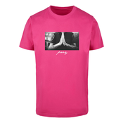 Mens T-shirt Pray pink