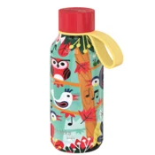 QUOKKA Quokka Kids Solid, Steklenica / termos iz nerjavečega jekla z zanko Grove Birds, 330ml, 40149