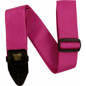 Ernie Ball Polypro Guitar Strap Raspberry & Black