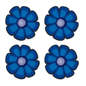 Podstavki za živila - 10x10 cm - 4 kosi - Cvetlično modra