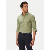 Tommy Jeans Srajca Original DM0DM04405 Zelena Slim Fit