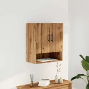 Vidaxl Stenska omarica artisan hrast 60x31x70 cm inženirski les