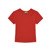 United Colors Of Benetton Majica 3P4ZC10O0 Rdeča Slim Fit